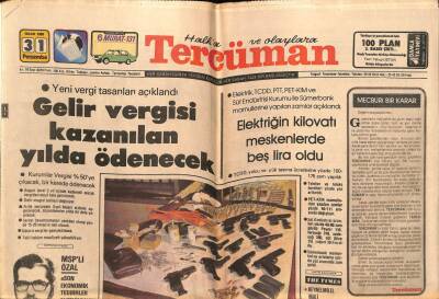 Tercüman Gazetesi 31 Ocak 1980 - Cüneyt Arkın Türk Sineması TV Dizilerini Kopya Ettiği İçin Bu Hale Gelmiştir GZ55173 - 1