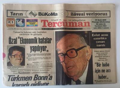 Tercüman Gazetesi 31 Ocak 1983 - Anayasa Komisyonu , Sıra Partiler Kanununun Canalıcı Bölümüne Geldi GZ10649 - 2
