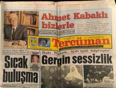 Tercüman Gazetesi 31 Ocak 1988 - Zeki Müren İlk Türk Sanat Müziği Solisti GZ67174 - 1