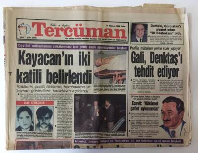 Tercüman Gazetesi 31 Temmuz 1992 - Saddam Üçlü Kıskaç Altında GZ10726 - 1
