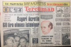 Tercüman Gazetesi 3Mayıs 1976 - Asgari Ücretin 60 Lira Olması İsteniyor - GZ15010 - 1