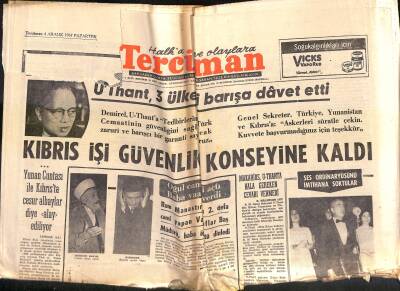 Tercüman Gazetesi 4 Aralık 1967 - İsrail , Ramazan Dolayısıyla 193 Arap Mahkumunu Affetti GZ118923 - 1