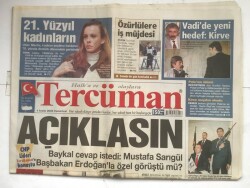 Tercüman Gazetesi 4 Aralık 2004 - Putin İçin Çeçen Operasyonu GZ5974 - 1