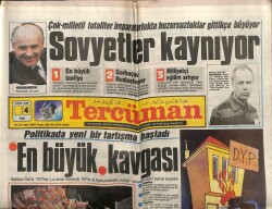 Tercüman Gazetesi 4 Ekim 1988 - Sovyetler Kaynıyor GZ64560 - 2
