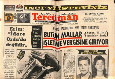 Tercüman Gazetesi 4 Haziran 1971 - 400 Bin Lira Değerinde Eğitilmiş 8 Polis Köpeği Zehirlenerek Öldürüldü GZ70867 - 1