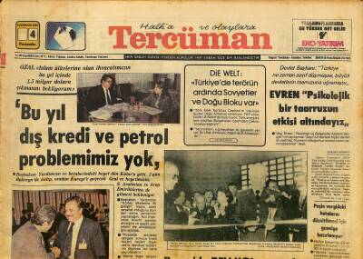 Tercüman Gazetesi 4 Haziran 1981 - Gemlik Gemisinin Kaptanı , Rodosta Yabancı Yolcuları Çiçekle Karşıladı GZ125971 - 1