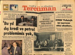 Tercüman Gazetesi 4 Haziran 1981 - Tümkan Selanikten Aldığı Toprağı Dün Anıtkabire Bıraktı GZ70014 - 2