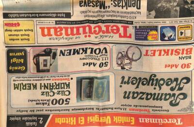 Tercüman Gazetesi 4 Haziran 1983 - Doğum Günü Hediyesi GZ54558 - 1