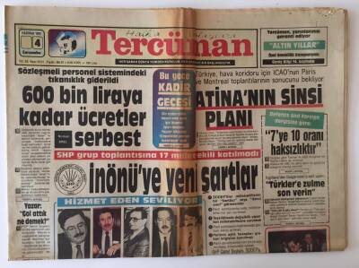 Tercüman Gazetesi 4 Haziran 1986 - İngiltereden Bulgaristana Sert Uyarı Türklere Zulme Son Verin GZ10873 - 1