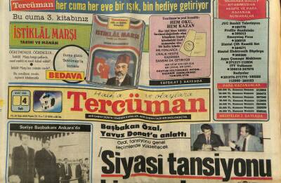 Tercüman Gazetesi 4 Mart 1986 - Işın Atasoy Kayınvalidesini Eliyle Besledi GZ74614 - 1