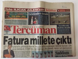 Tercüman Gazetesi 4 Mart 2003 - Beşiktaş , 3 Kupada da Yoluna Devam Edip ,100.Yılını Layık Oluyor GZ10731 - 2