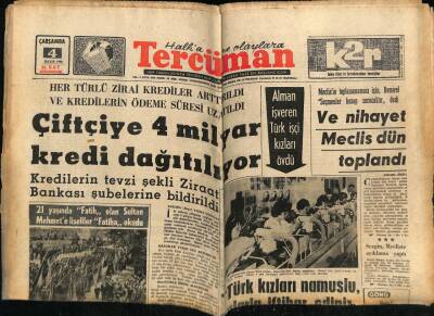 Tercüman Gazetesi 4 Mayıs 1966 - Küçük Faruk Rüyalarına Giren Hülya Koçyiğiti Öpebilmek İçin 1000 Kilometre Yol Yürüdü Ve Muradına Erdi GZ68667 - 2