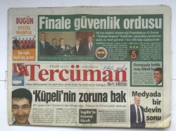 Tercüman Gazetesi 4 Mayıs 2005 - Töre Değil , Dağ Kanunu GZ7156 - 1