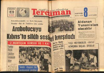 Tercüman Gazetesi 4 Nisan 1964 - Gürselin Vetosu Reddedildi GZ77545 - 1