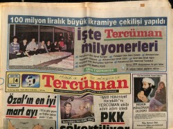 Tercüman Gazetesi 4 Nisan 1986 - TWA Uçağına Yapılan Saldırıyı Ünlü Teröristin Düzenlediği Sanılıyor GZ70726 - 1