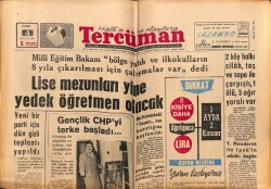 Tercüman Gazetesi 4 Ocak 1963 - Hukuklular Kavgalı Bir Kongre Yaptılar GZ69605 - 2