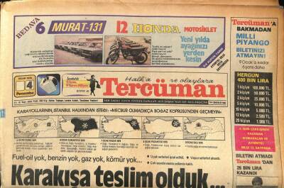Tercüman Gazetesi 4 Ocak 1979 - Gönül Yazar Avustralyaya Göç Eden Kocasından Boşanamadı GZ85905 - 1