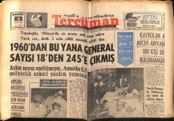 Tercüman Gazetesi 4 Şubat 1967 - Asker Sayısı Azalmıyor . Amerika 6.7 Milyarlık Askeri Yardım Yapacak GZ65830 - 2
