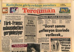 Tercüman Gazetesi 4 Şubat 1984 - Türk - Fransız Münasebetleri Gerginleşiyor GZ70131 - 2