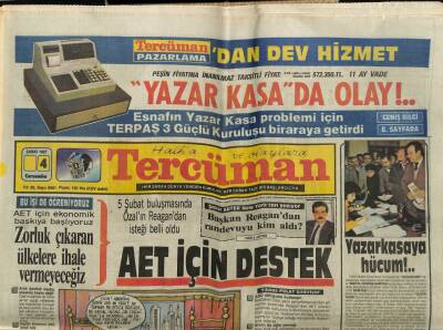 Tercüman Gazetesi 4 Şubat 1987 - Resmisi Olmadan İmam Nikahı Kıydıranlara 6 Ay Hapis GZ64515 - 2