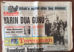 Tercüman Gazetesi 4 Şubat 1988 - Afganistan Ve Filistin Meselesi Mecliste GZ10386 - 1