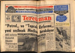 Tercüman Gazetesi 4 Temmuz 1965 - 223 Milyon Dolarlık İthalat Yapacağız GZ70839 - 2