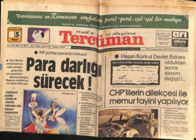 Tercüman Gazetesi 5 Ağustos 1979 - Ödemişte Dün de 7 Kişi Karpuzdan Zehirlendi GZ79388 - 1