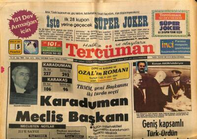 Tercüman Gazetesi 5 Aralık 1983 - Suriye 2 ABD Ve 1 Fransız Savaş Uçağını Düşürdü GZ65997 - 1