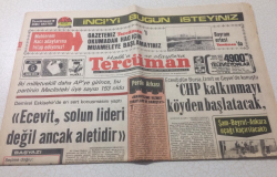 Tercüman Gazetesi 5 Ekim 1975 - CHP Kalkınmayı Köyden Başlatacak - GZ15307 - 1