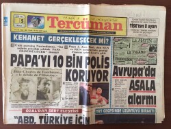 Tercüman Gazetesi 5 Ekim 1986 - Beşiktaş KKTC Kapısından Gelirse Maç Oynanmaz GZ1045 - 1