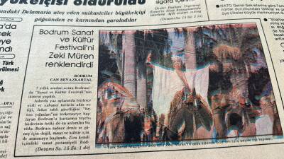 Tercüman Gazetesi 5 Eylül 1981 - Bodrum Sanat Ve Kültür Festivalini Zeki Müren Renklendirdi GZ126152 - 2