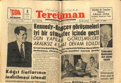 Tercüman Gazetesi 5 Haziran 1961 - Güleki Öven Bir Delege Yuhalandı GZ67406 - 2