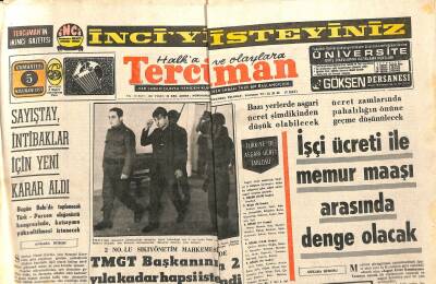 Tercüman Gazetesi 5 Haziran 1971 - İşçi Ücreti İle Memur Maaşı Arasında Denge Olacak. - Adıyamanda İki Kuyudan Günde 1700 Varil Ham Petrol Çıkıyor. GZ123664 - 1