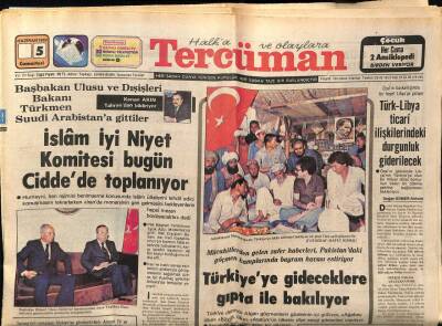 Tercüman Gazetesi 5 Haziran 1982 - Kenan Evren Atom Bombasına Sahip Olmalıyız GZ53807 - 1