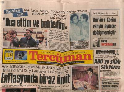 Tercüman Gazetesi 5 Haziran 1988 - ABDye Silah Satıyoruz GZ81448 - 1