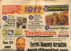 Tercüman Gazetesi 5 Kasım 1983 - Lübnanda Patlama Yüzlerce Ölü GZ64485 - 2