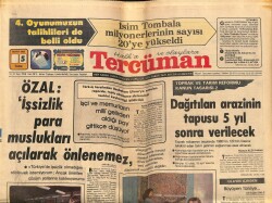 Tercüman Gazetesi 5 Mart 1982 - Emel Sayın ,Celal Bayar İçin Mihrabım Şarkısını Okudu GZ67265 - 3