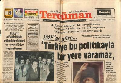 Tercüman Gazetesi 5 Mayıs 1979 - Türkeş APnin Kuracağı Hükümeti Dışardan Destekleriz GZ79340 - 1