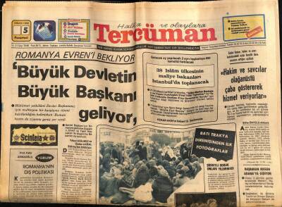 Tercüman Gazetesi 5 Nisan 1982 - Ekrem Bora İle İzzet Günay Düşman Çatlatıyorlar GZ54305 - 1