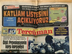 Tercüman Gazetesi 5 Nisan 1986 - Muazzez Abacının En Mutlu Günü GZ68664 - 1