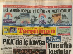 Tercüman Gazetesi 5 Nisan 1987 - Papandreu Yine Huysuzlaştı GZ65045 - 1