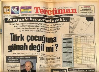 Tercüman Gazetesi 5 Şubat 1983 - Turgut Bayar Toprağa Verildi GZ67493 - 2