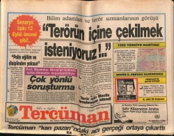 Tercüman Gazetesi 5 Şubat 1990 - Barış Manço Dünyanın Yarısını Verseler Reklam Filmi Çevirmem GZ65198 - 1