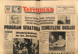 Tercüman Gazetesi 5 Temmuz 1962 - 500 Kadın İşçi Beşiktaşta Dün Açız!.. diye Haykırdı GZ70747 - 2