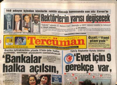 Tercüman Gazetesi 5 Temmuz 1987 - Gönül Yazarın Evine Giren Hırsızı Minibüsçüler Yakaladı GZ83297 - 1