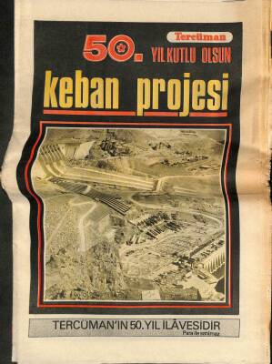 Tercüman Gazetesi 50. Yıl Eki 30 Ekim 1973 - 50 Yılda Türk Sineması - Almanyadan 2 Milyar 646 Milyon 290 Bin Dolar Geldi GZ109435 - 1