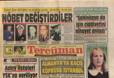 Tercüman Gazetesi 6 Ağustos 1986 - Ayşe Tunalı Kendi Sahnede Aklı Sinemada, Beşiktaş Sokakta Kaldı GZ54228 - 1