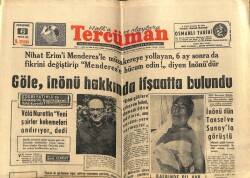 Tercüman Gazetesi 6 Aralık 1962 - Vala Nurettin Yeni Şairler Kekemeleri Andırıyor dedi GZ68660 - 2