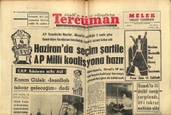 Tercüman Gazetesi 6 Aralık 1963 - Almanyada İki Türk Öğrenci Katil Suçu İle Tevkif Edildi GZ67669 - 1