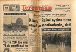 Tercüman Gazetesi 6 Aralık 1965 - Tüfekçiler , 10 Ayda TRTyi 4,5 Milyon Zarara Sokmuş GZ70835 - 1